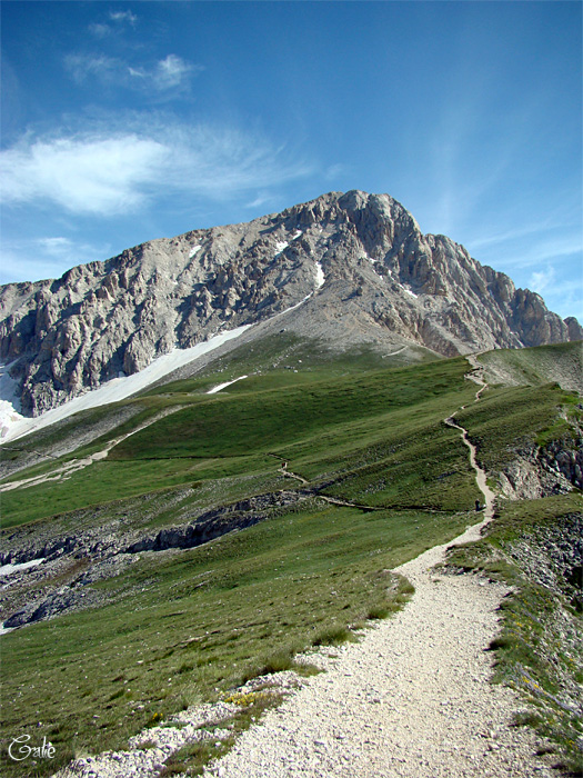 Gran Sasso d''Italia - salita al Corno Grande, 2912 mt.